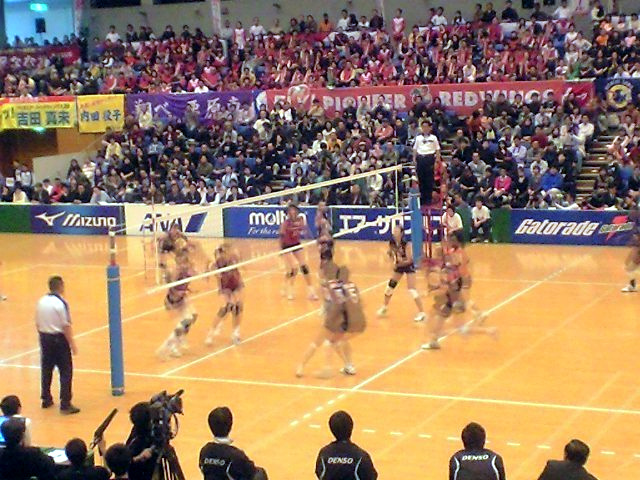 Vリーグプレミア女子2008開幕戦2