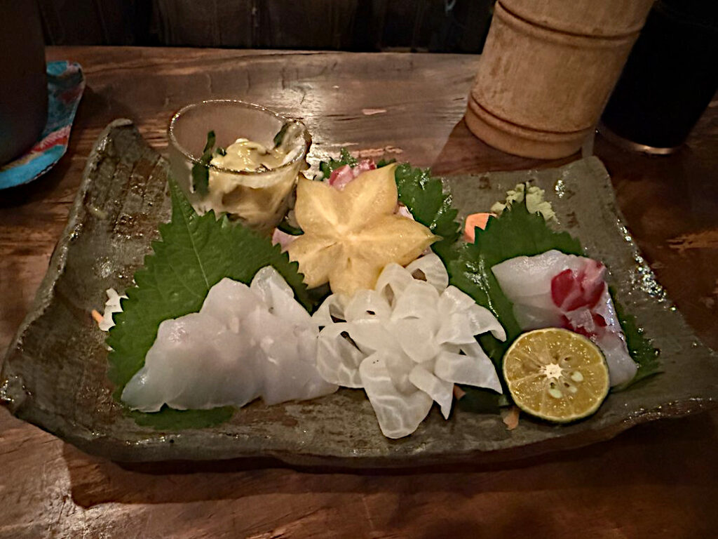 ミーバイの刺身