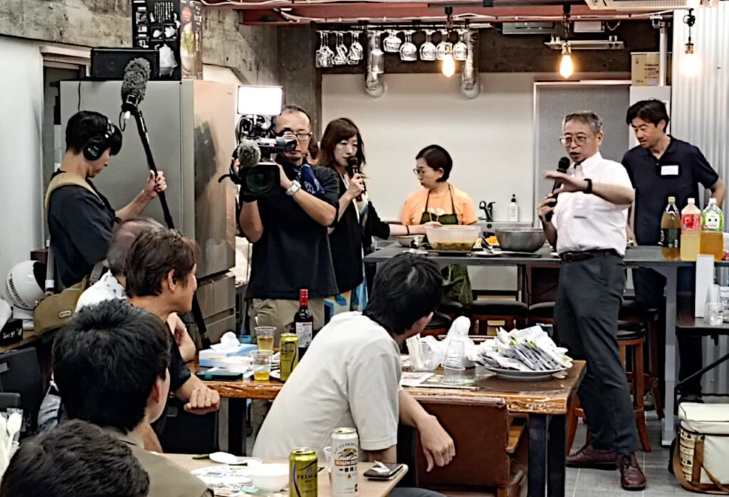 NHK「午後LIVE ニュースーン」のカメラが密着